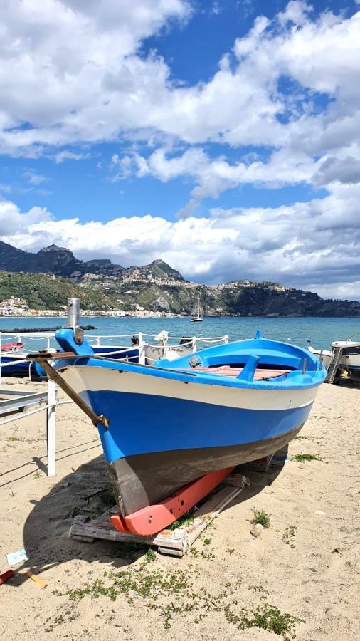 شقة Vacanzenaxos - Casa Frontemare جيارديني ناكسوس المظهر الخارجي الصورة